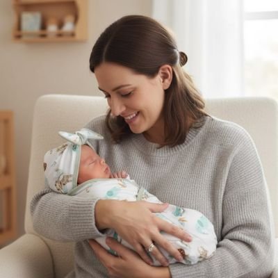 Couverture d'emmaillotage | Douce et Sécurisante - Brico - Bébé.com