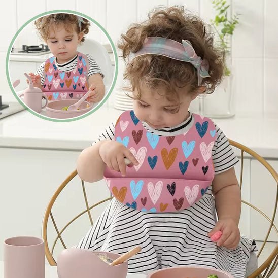 Le Bavoir en Silicone Idéal - Brico - Bébé.com