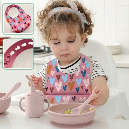 Le Bavoir en Silicone Idéal - Brico - Bébé.com
