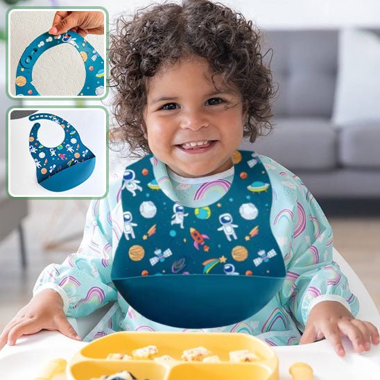 Le Bavoir en Silicone Idéal - Brico - Bébé.com