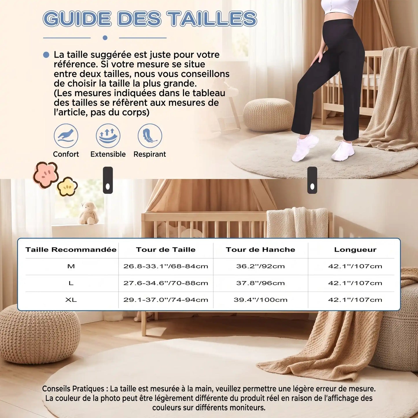 Pantalon de grossesse | Confort en jeans