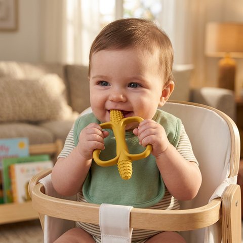Anneau dentition bébé | Ancre apaisante - Brico-Bébé.com