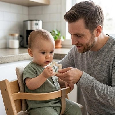 Anneau dentition bébé | Silicone Étoile - Brico-Bébé.com
