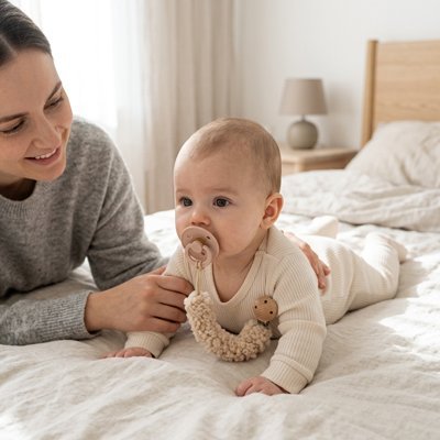 Attache tetine | Cotton doux - Brico - Bébé.com
