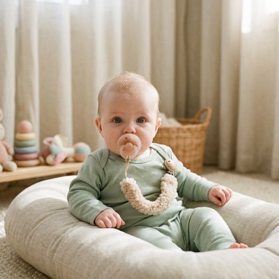 Attache tetine | Cotton doux - Brico - Bébé.com