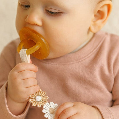 Attache tétine | Marguerites joyeuses - Brico - Bébé.com