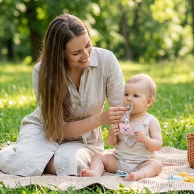 Attache tetine | Oursons Pratique - Brico - Bébé.com