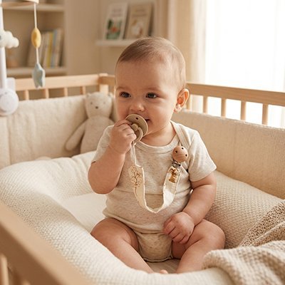 Attache tétine | Pratique et Sécurisée 2 - Brico - Bébé.com
