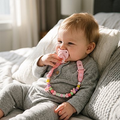 Attache tétine | Sécurisée et Tendance - Brico - Bébé.com