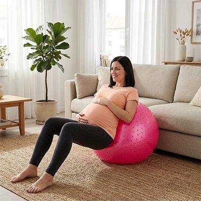 Ballon de grossesse​ 65 cm pour s'adosser