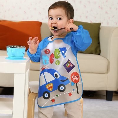 Bavoir bébé | Imperméable lavable - Brico - Bébé.com