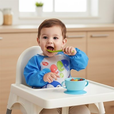 Bavoir bébé | Imperméable lavable - Brico - Bébé.com