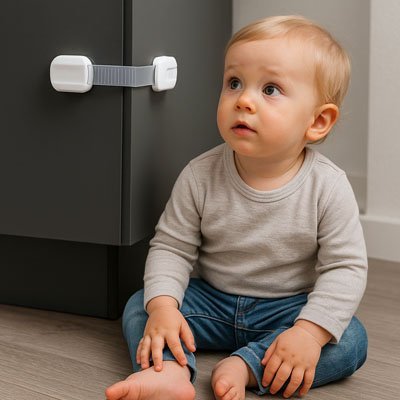 Bloque porte bebe | Protection Optimale - Brico-Bébé.com