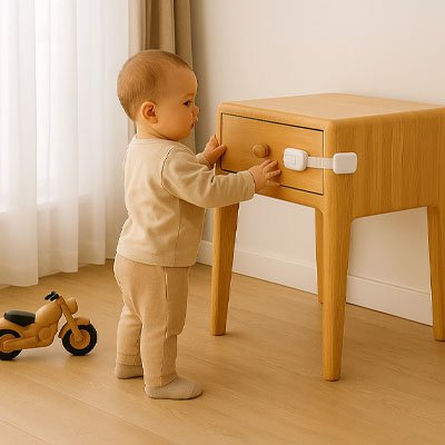Bloque porte bebe | Protection Optimale - Brico-Bébé.com