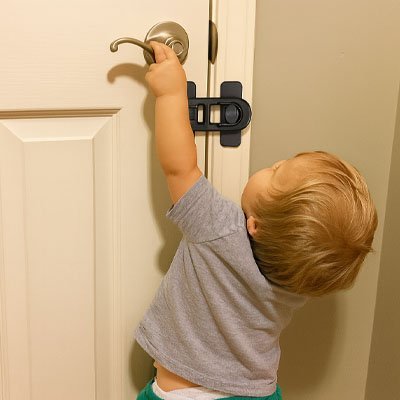 Bloque porte bebe | Securikid - Brico-Bébé.com