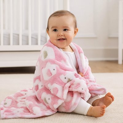 Couverture bebe | Doux Coton Bio - Brico - Bébé.com