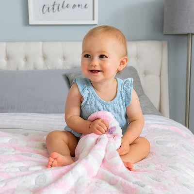 Couverture bebe | Doux Coton Bio - Brico - Bébé.com