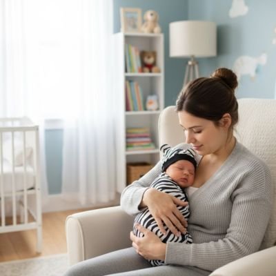 Couverture d emmaillotage | Douceur Apaisante - Brico - Bébé.com