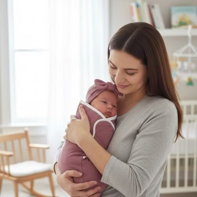 Couverture d'emmaillotage | Douce et Sécurisante - Brico - Bébé.com