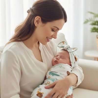 Couverture d'emmaillotage | Douce et Sécurisante - Brico - Bébé.com
