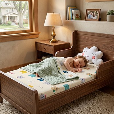 Drap housse lit bébé | Coton Doux - Brico - Bébé.com
