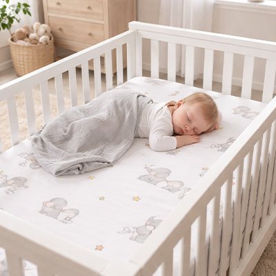 Drap housse lit bébé | Coton Doux - Brico - Bébé.com