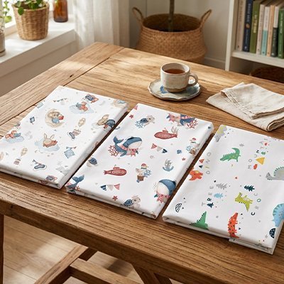 Drap housse lit bébé | Coton Respirant - Brico - Bébé.com