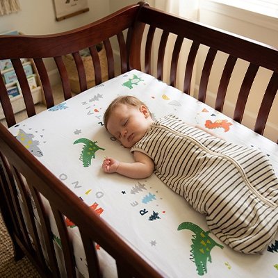 Drap housse lit bébé | Coton Respirant - Brico - Bébé.com