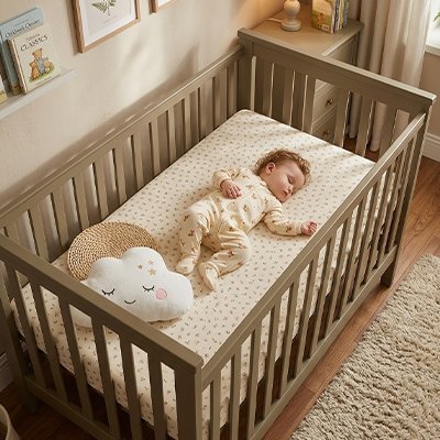 Drap housse lit bébé | Douceur Respirante - Brico - Bébé.com