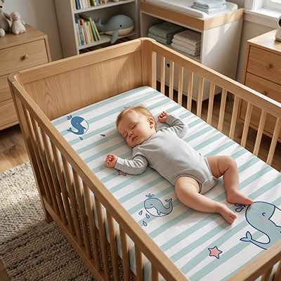 Drap housse lit bébé | Douceur Sécurisée - Brico - Bébé.com