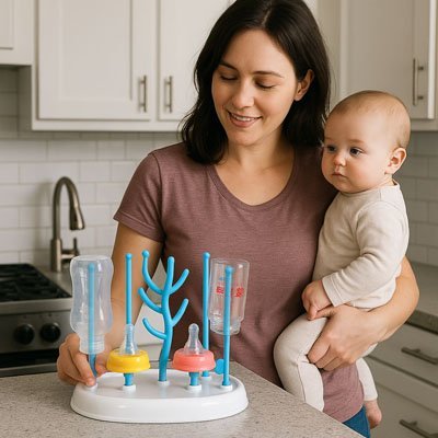 Egouttoir biberon | Compact - Brico - Bébé.com