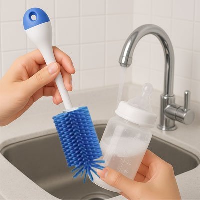 Goupillon biberon | UltraClean - Brico - Bébé.com