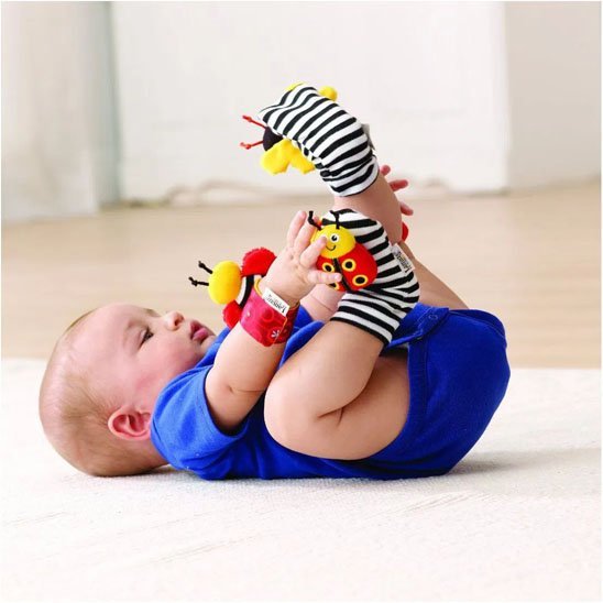 Hochet bébé | Éveil à porter - Brico-Bébé.com