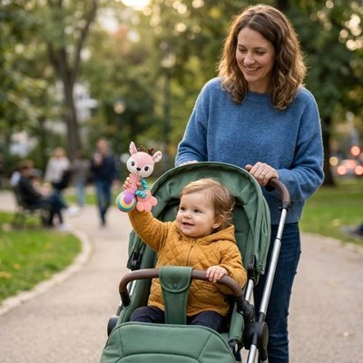 Hochet bébé | Évolutif Compagnon - Brico-Bébé.com