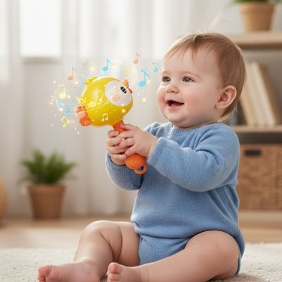 Hochet | Évolutif Sensoriel - Brico-Bébé.com