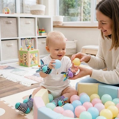 Hochet pour bebe | Eveil portatif - Brico-Bébé.com