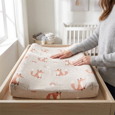 Housse matelas à langer | Imperméable et Douce - Brico - Bébé.com