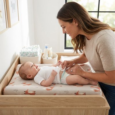 Housse matelas à langer | Imperméable et Douce - Brico - Bébé.com