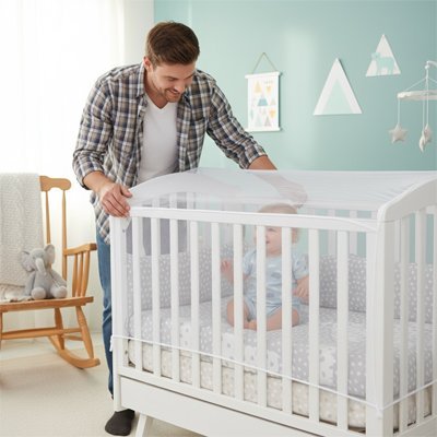 Moustiquaire lit bébé | Protection Douce - Brico - Bébé.com