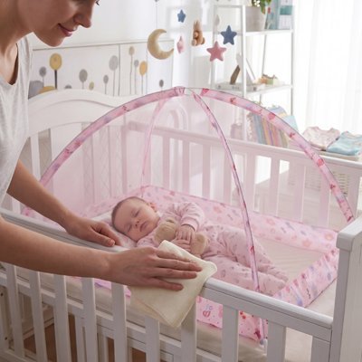 Moustiquaire lit bébé | Ultra - fine respirante - Brico - Bébé.com