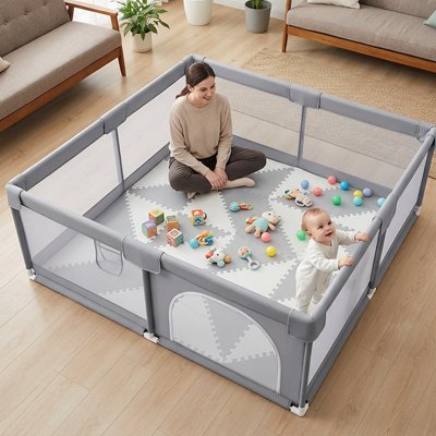 Parc bébé | Sécurisé et Bienveillant - Brico-Bébé.com