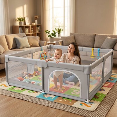 Parc bébé | Sécurisé et Bienveillant - Brico-Bébé.com