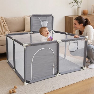 Parc bébé | Sécurisé et Évolutif - Brico-Bébé.com