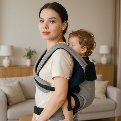 Porte bébé physiologique | Confort Optimal - Brico - Bébé.com