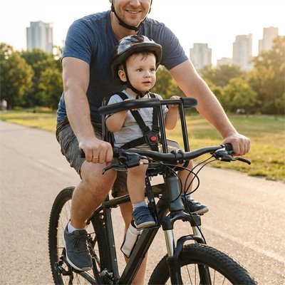 Porte bebe velo | Sécurisé Confort - Brico - Bébé.com