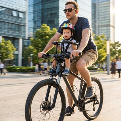 Porte bebe velo | Sécurisé Confort - Brico - Bébé.com