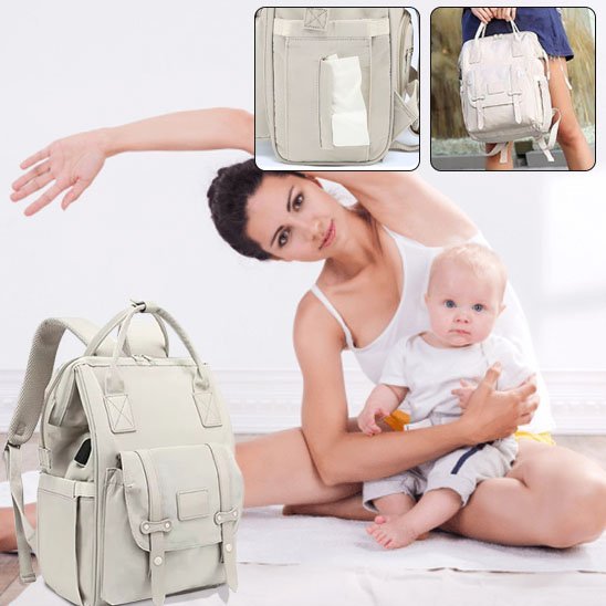 Sac à langer | Multipoches Moderne - Brico - Bébé.com
