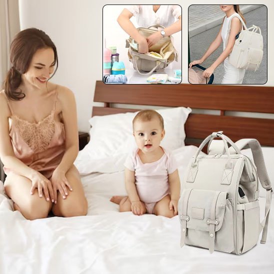 Sac à langer | Multipoches Moderne - Brico - Bébé.com