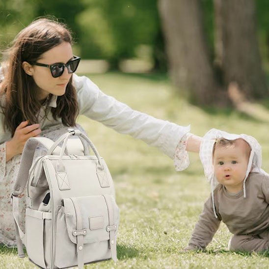 Sac à langer | Multipoches Moderne - Brico - Bébé.com