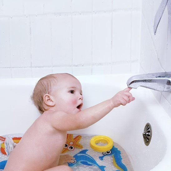 Tapis de bain pour bébé | Antidérapant Douceur - Brico - Bébé.com